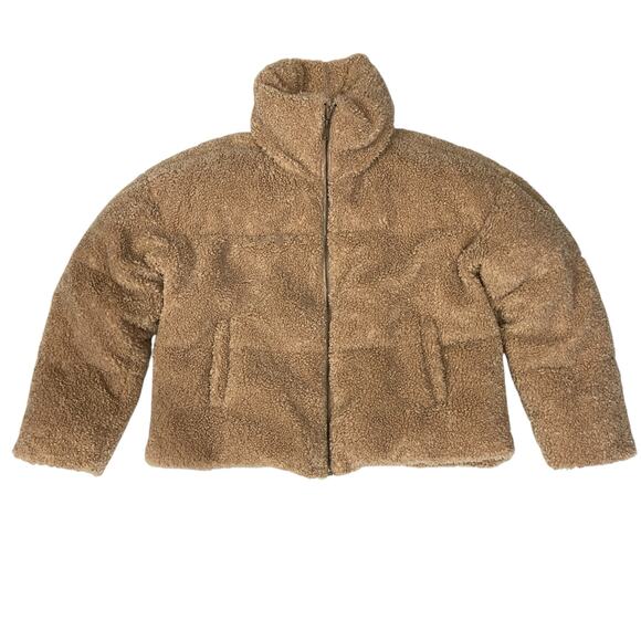 Free People Teddy Bear Jacket Oversize Size Small Women's - Picture 5 of 9